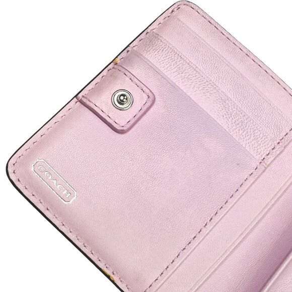 Vintage COACH Madison Small Leather Bifold Wallet - 3.75” x 3.75” x 0.75” - Picture 9 of 10